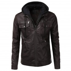 Leather Jacket Men