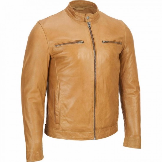 Leather Jacket Men