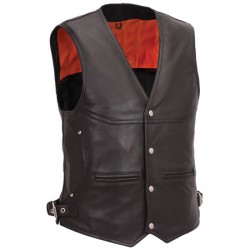 Leather Vest Men