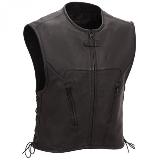 Leather Vest Men