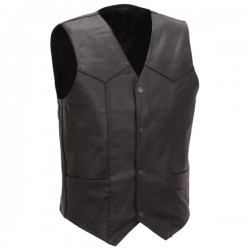 Leather Vest Men