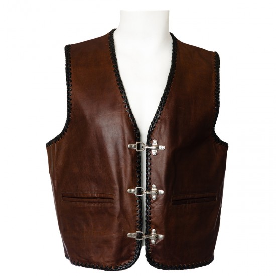 Leather Vest Men