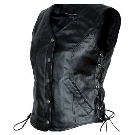 Leather Vest Women