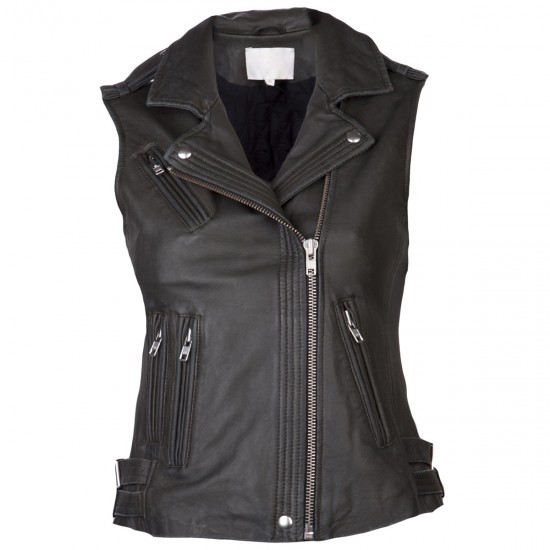 Leather Vest Women