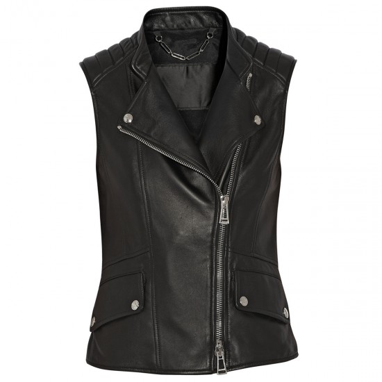 Leather Vest Women